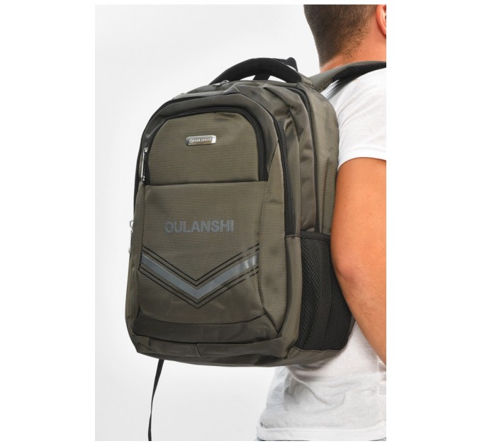 Рюкзак мужской цвета хаки 205161L