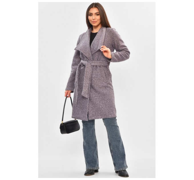 Кардиган женский сиреневого цвета 205165L