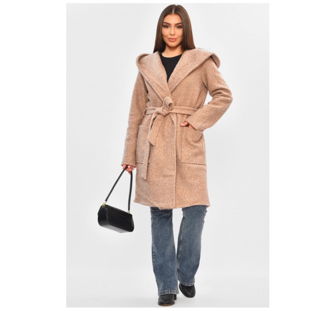 Кардиган женский цвета мокко 205169L