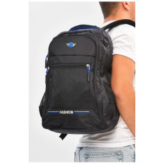 Рюкзак мужской спортивный черного цвета 205215L