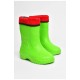 Чоботи піна дитячі для підлітка зеленого кольору зі з`ємною шкарпеткою 205409L