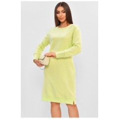 Сукня жіноча однотонна салатового кольору 205507L