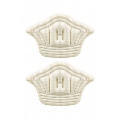 Накладки вставки у взуття від натирання п'ят білого кольору 205606L