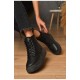 Черевики жіночі зимові чорного кольору 205618L