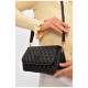 Сумка жіноча з екошкіри чорного кольору 205804L