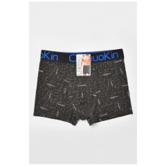 Боксери чоловічі чорного кольору з принтом 205909L