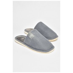 Капці кімнатні чоловічі сірого кольору 205940L