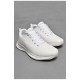 Кроссовки мужские белого цвета 206048L