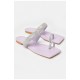 Шльопанці жіночі бузкового кольору 206121L