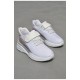 Кросівки дитячі текстильні білого кольору 206149L