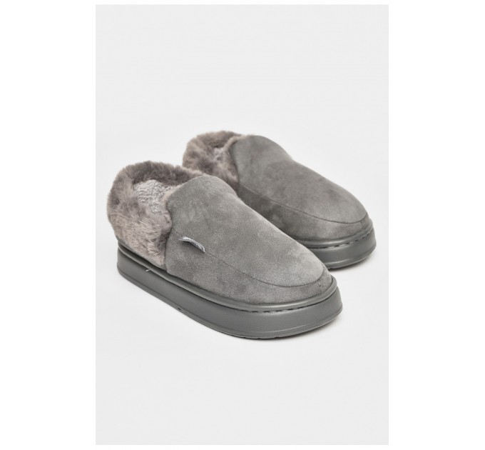 Капці кімнатні чоловічі сірого кольору 206213L