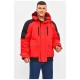 Куртка мужская еврозима красного цвета 206411L