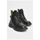 Ботинки детские для девочки черного цвета зимние 206532L