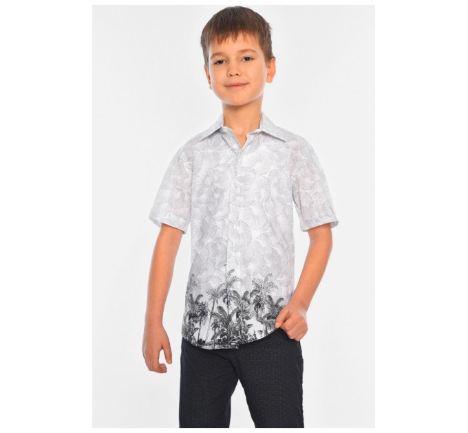 Сорочка дитяча хлопчик біла 148489L