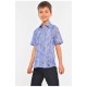 Сорочка дитяча хлопчик синя 148680L