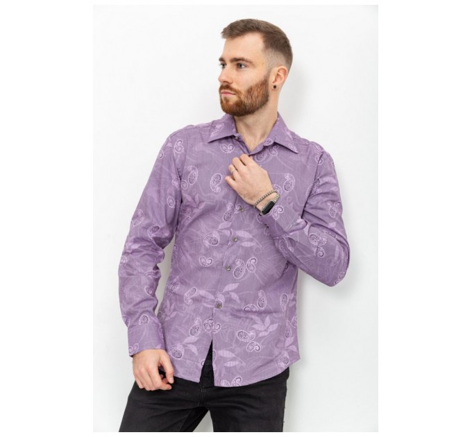 Рубашка мужская фиолетовая 148956L