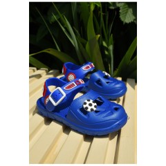 Сандалі дитячі піна для хлопчика синього кольору 159548L