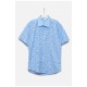 Сорочка дитяча хлопчик синього кольору 160320L