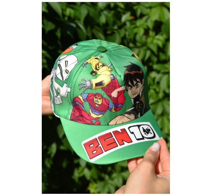 Кепка дитяча для хлопчика зеленого кольору 56 см 161213L