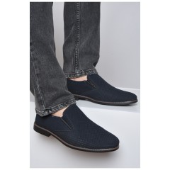 Туфли мужские темно-синего цвета 162025L