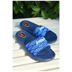 Шльопанці дитячі хлопчик темно-синього кольору 165380L