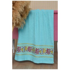 Полотенце банное махровое мятного цвета 168127L Полотенце банное махровое мятного цвета 168127L