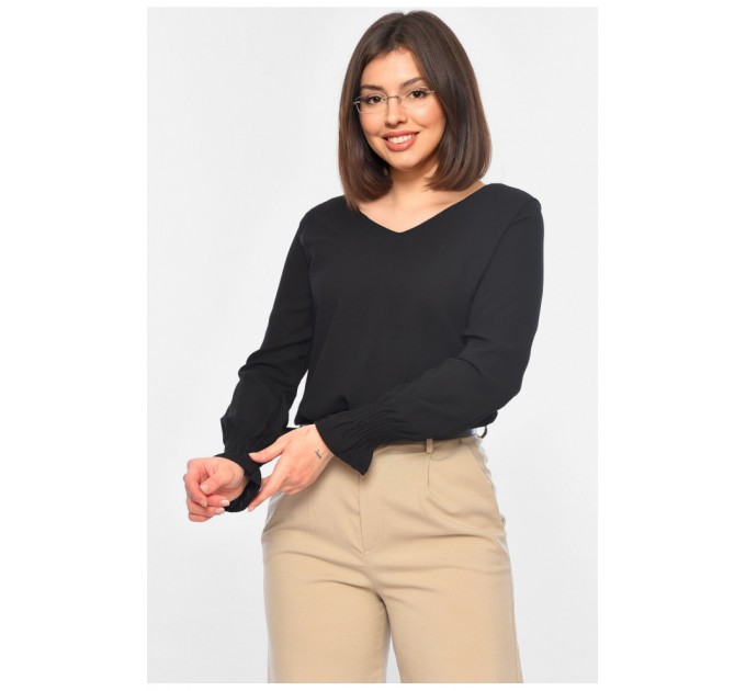 Блузка женская черного цвета 169042L