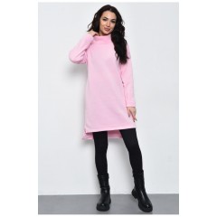 Туніка жіноча на флісі пудрового кольору 170561L