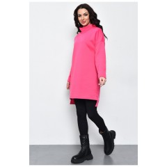 Туніка жіноча на флісі рожевого кольору 170570L