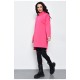 Туніка жіноча на флісі рожевого кольору 170570L Туніка жіноча на флісі рожевого кольору 170570L