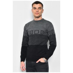 Светр чоловічий темно-сірого кольору 172545L