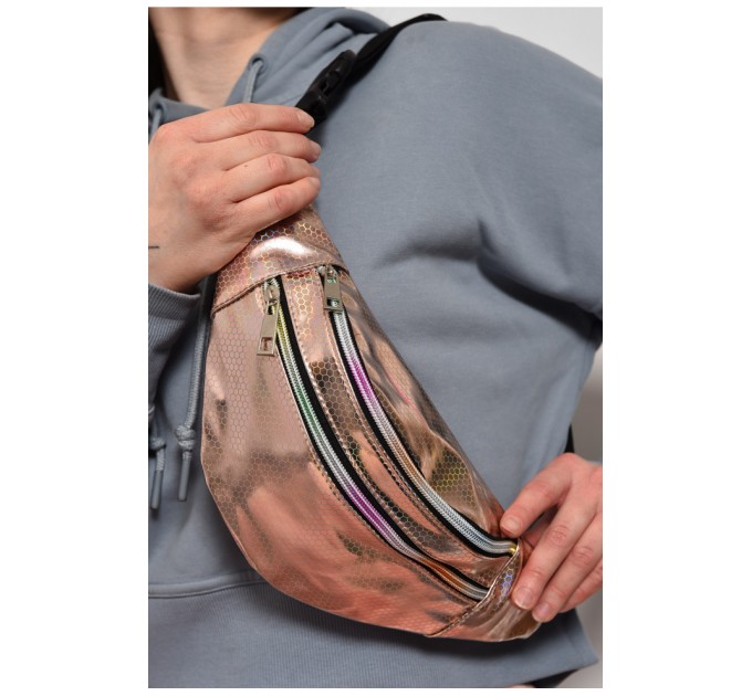 Бананка жіноча бежевого кольору 174220L