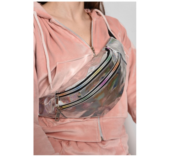 Бананка жіноча сірого кольору 174221L