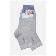 Шкарпетки чоловічі демісезонні сірого кольору 175510L