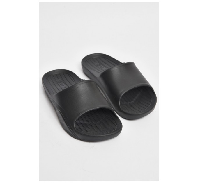 Шльопанці чоловічі піна чорного кольору 175912L