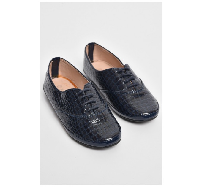 Туфлі для дівчинки темно-синього кольору 175997L