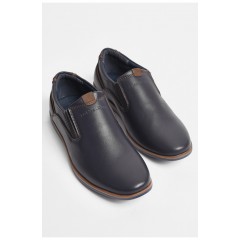 Туфлі дитячі для хлопчика темно-синього кольору 176100L