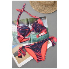 Купальник жіночий коралового кольору чашка С 176480L Купальник жіночий коралового кольору чашка С 176480L