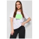 Футболка жіноча білого кольору 177228L