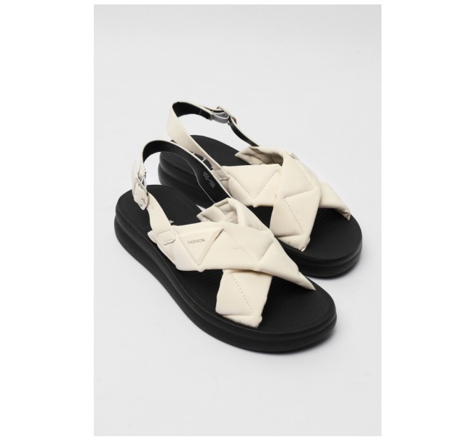 Босоножки женские бежевого цвета 177520L