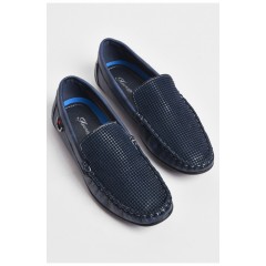 Туфлі дитячі для хлопчика синього кольору 177593L