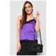 Майка жіноча з мереживом фіолетового кольору 178238L
