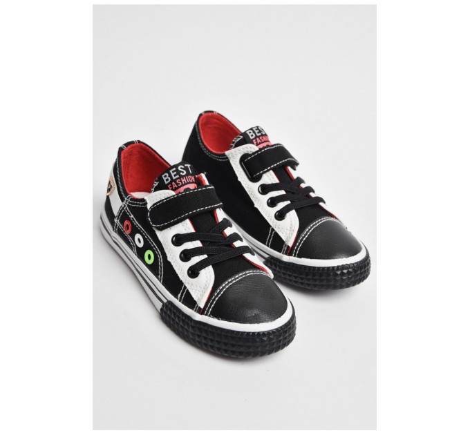 Кеды детские черного цвета 178442L