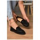 Туфлі-лофери жіночі чорного кольору 178675L