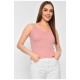 Майка жіноча трикотажна пудрового кольору 178849L