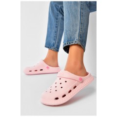 Крокси жіночі рожевого кольору 179230L