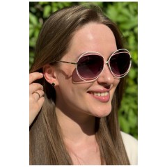 Окуляри жіночі золотистого кольору 179343L