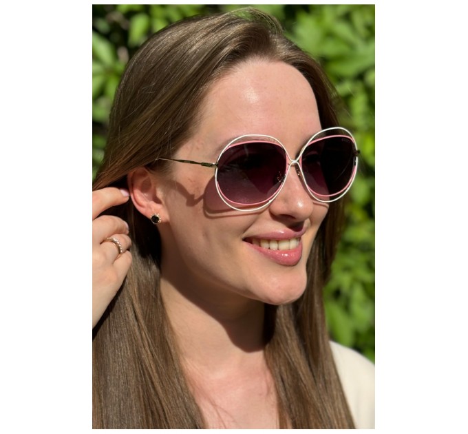 Окуляри жіночі золотистого кольору 179343L