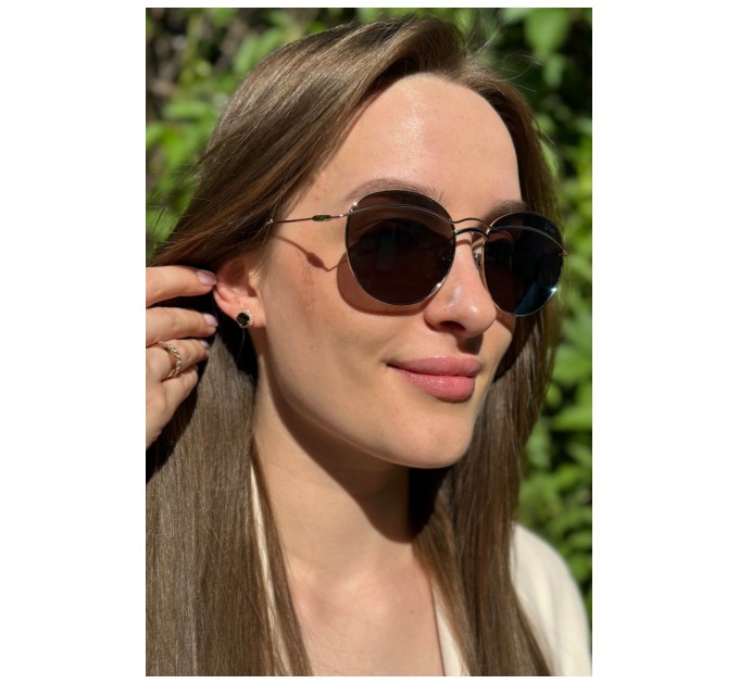 Окуляри жіночі золотистого кольору 179386L