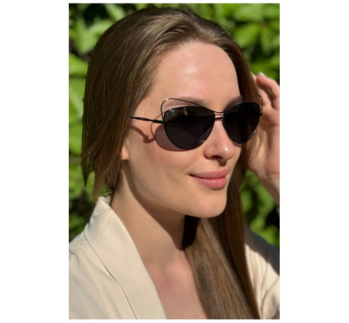 Окуляри жіночі чорного кольору 179395L